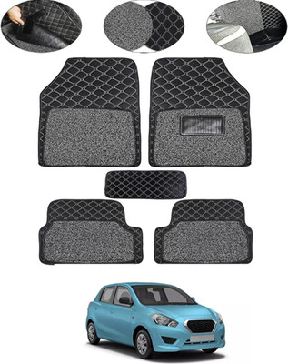 MSNP Leatherite 7D Mat For  Datsun Go(Black)