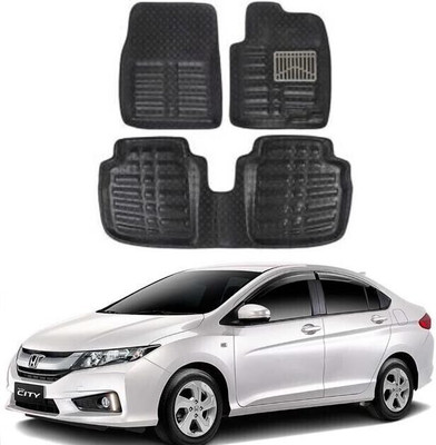arneja trading company Polyutherine 3D Mat For  Honda City(Black)