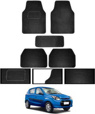 MATIES Fabric Standard Mat For  Maruti Suzuki Alto 800(Black)