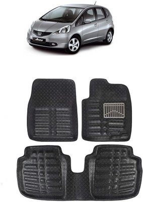ARNEJA Polyutherine 3D Mat For  Honda Jazz(Black)