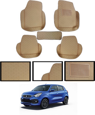 MATIES Leatherite 7D Mat For  Maruti Suzuki Celerio(Beige)