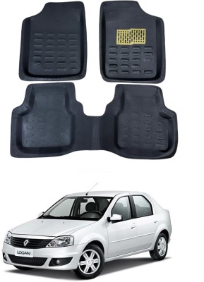 Arnejaa Polyutherine 3D Mat For  Renault Logan(Black)