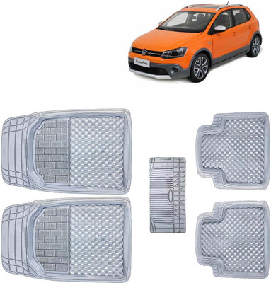 Kingsway PVC Tray Mat For  Volkswagen Polo Cross(Clear)
