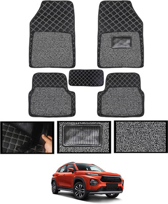 monolive Leatherite Standard Mat For  Toyota Universal For Car(Black)
