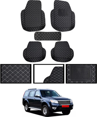 MATIES Leatherite 7D Mat For  Ford Universal For Car(Black)