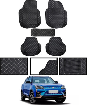 MSNP Leatherite Standard Mat For  Mahindra Universal For Car(Black)