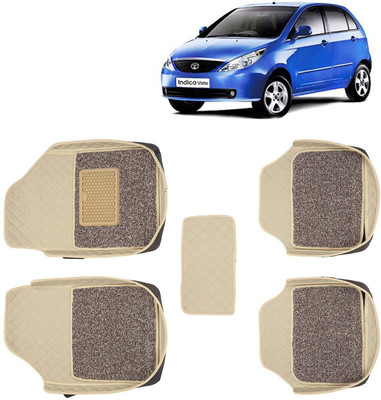 Kingsway Leatherite 7D Mat For  Tata Vista(Beige)