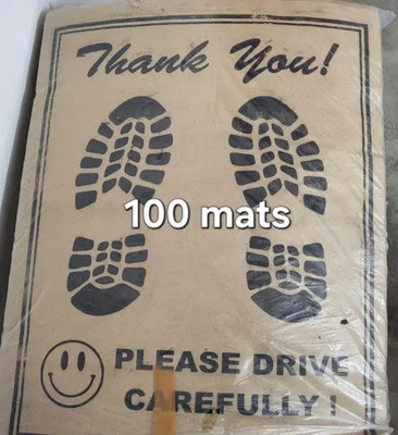 SuperX Paper Disposable Paper Mat For  Maruti Suzuki Swift Dzire(Brown)