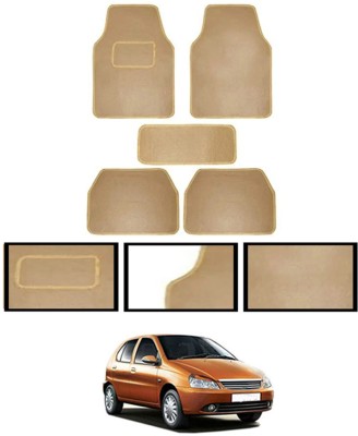 MATIES Fabric Standard Mat For  Tata Indica(Beige)