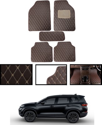 MATIES Leatherite Standard Mat For  Tata Safari(Brown)