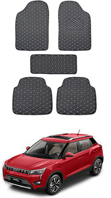 MATIES Leatherite Standard Mat For  Mahindra Universal For Car(Black)