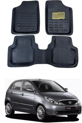arneja trading company Polyutherine 3D Mat For  Tata Indica Vista(Black)