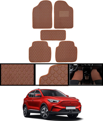 AYW Leatherite Standard Mat For  Tata ZS EV(Orange)