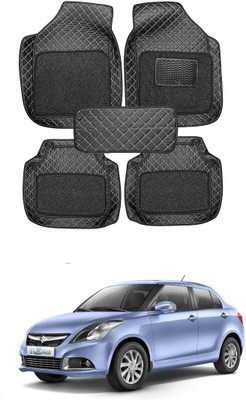 arneja trading company Leatherite 7D Mat For  Maruti Suzuki Swift Dzire(Black)