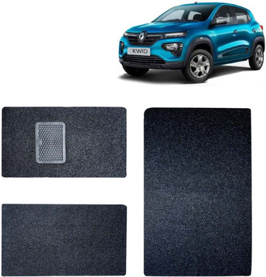 Kingsway PVC Standard Mat For  Renault Kwid(Black)
