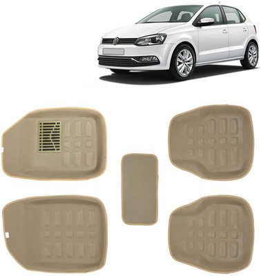 Kingsway PVC 3D Mat For  Volkswagen Polo(Beige)