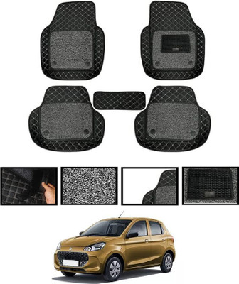 zplus Leatherite 7D Mat For  Maruti Alto K10(Black)