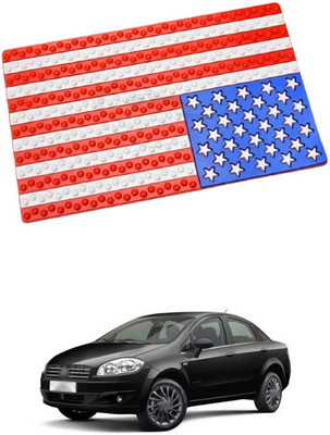 LOVMOTO Plastic Tray Mat For  Fiat Linea(Multicolor)