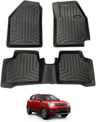 MATIES PVC Tray Mat For  Mahindra XUV 300(Black)
