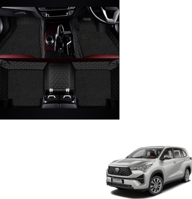 Autoclow Leatherite 7D Mat For  Toyota Innova(Black, Black)