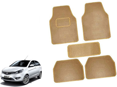 AUTO PEARL Polyester Standard Mat For  Tata Bolt(Beige)