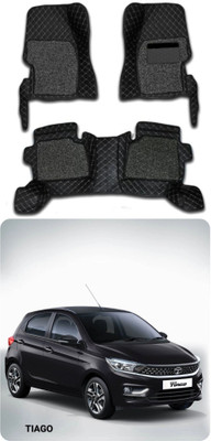 TOFIT ENTERPRISES Leatherite 7D Mat For  Tata Tiago(Black)