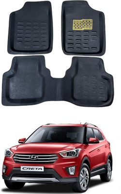 arneja trading company Polyutherine 3D Mat For  Hyundai Creta(Black)