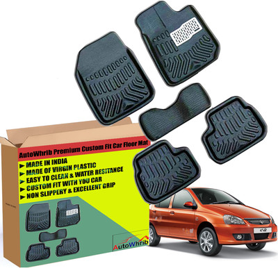 Autowhrib Plastic 3D Mat For  Tata Indica(Black)