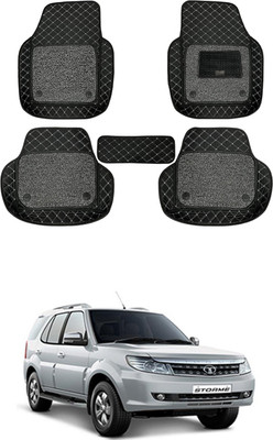 RKPSP Leatherite 7D Mat For  Tata Safari Storme(Black)