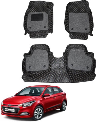 onefit enterprises Leatherite 7D Mat For  Hyundai Elite i20(Black)