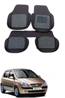 arneja trading company Leatherite 7D Mat For  Hyundai Getz Prime(Black)