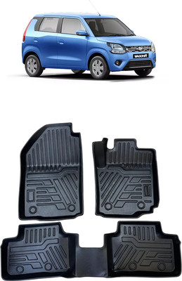 ARNEJA TPV 9D Mat For  Maruti Suzuki WagonR(Black)