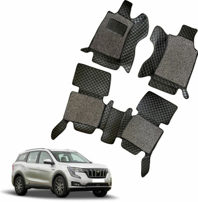 onefit enterprises Leatherite 7D Mat For  Mahindra XUV 700 (7 Seater)(Black)