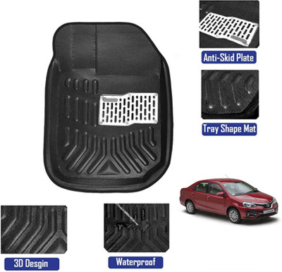 MATIES Plastic 3D Mat For  Etios(Black)