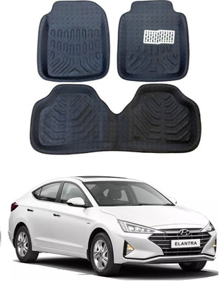 arneja trading company Polyutherine 3D Mat For  Hyundai Elantra(Black)