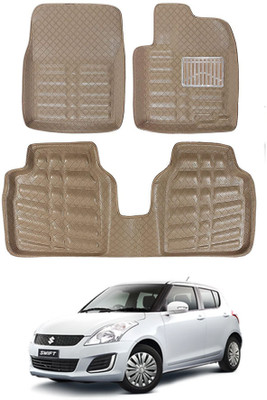 MATIES Plastic 5D Mat For  Maruti Suzuki Swift(Beige)