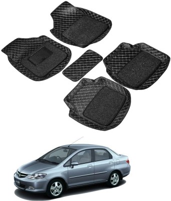 arneja trading company Leatherite 7D Mat For  Honda City ZX(Black)