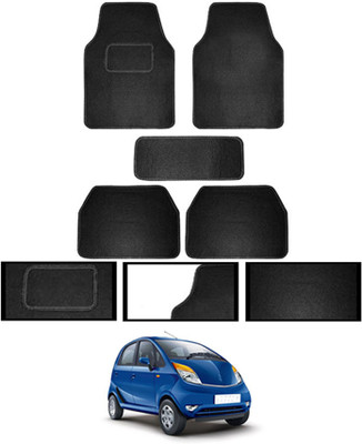 MATIES Fabric Standard Mat For  Tata Nano(Black)