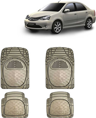 Kingsway PVC Standard Mat For  Toyota Etios(Brown)
