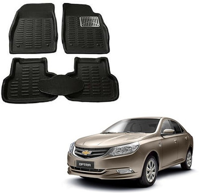 SLSHILPA Plastic 3D Mat For  Chevrolet Optra(Black)