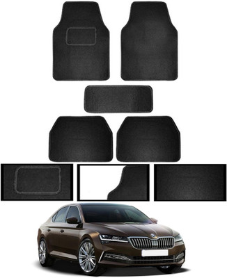 MSNP Fabric Standard Mat For  Skoda Superb(Black)