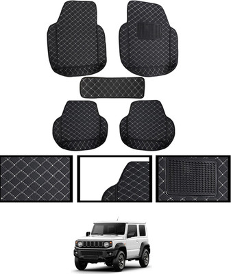 monolive Leatherite Tray Mat For  Maruti Jimny(Black)