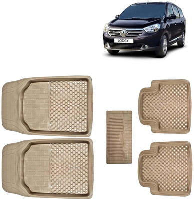 Kingsway PVC Tray Mat For  Renault Lodgy(Beige)