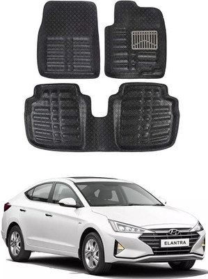 arneja trading company Polyutherine 3D Mat For  Hyundai Elantra(Black)