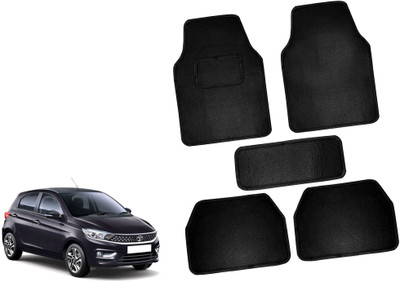 AUTO PEARL Polyester Standard Mat For  Tata Tiago(Black)