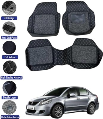 GENFRID Leatherite 7D Mat For  Hyundai SX4(Black)