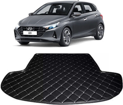 INSURE AUTOMOTIVE PVC Standard Mat For  Hyundai i20(Black)