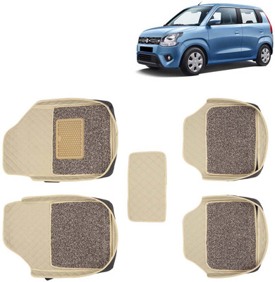 Kingsway Leatherite 7D Mat For  Maruti Suzuki WagonR(Beige)