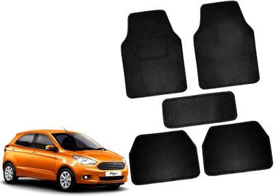 AUTO PEARL Polyester Standard Mat For  Ford Figo(Black)