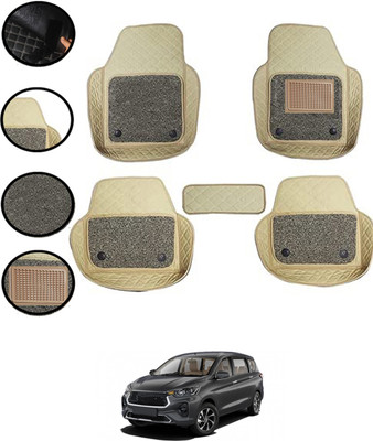 monolive Leatherite Tray Mat For  Toyota Universal For Car(Beige)